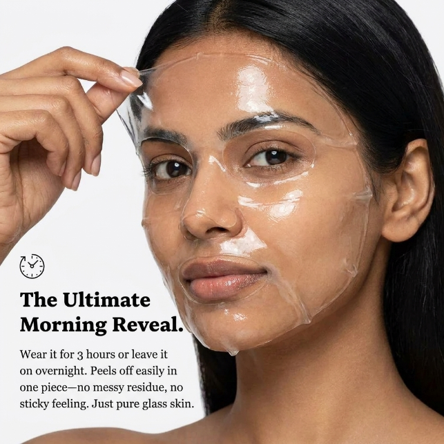 Collagen face mask