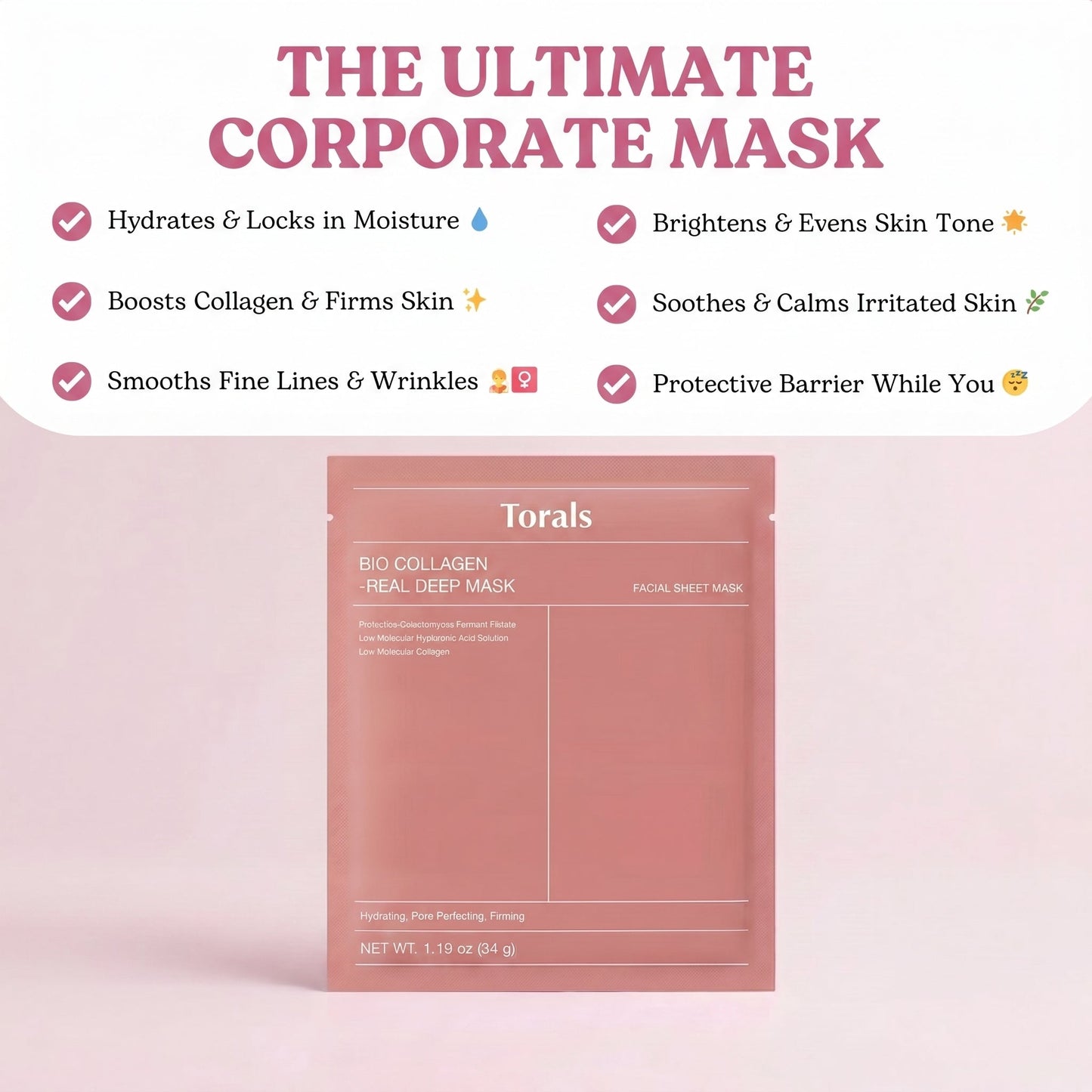 Hydrogel Collagen Mask - Korean Science (Premium)
