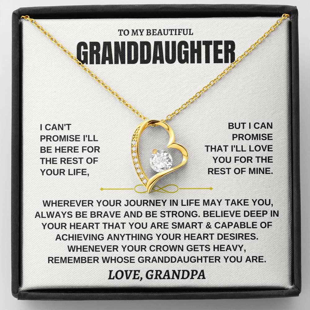 To My Beautiful Granddaughter - Forever Love Gift Set - SS117